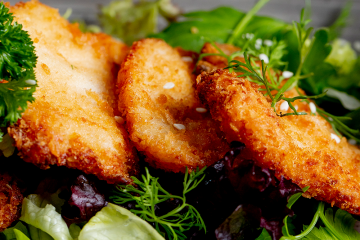 Chicken Schnitzel with German Potato Salad